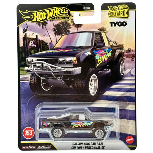 Hot Wheels 1:64 Datsun King Cab Baja Custom Black