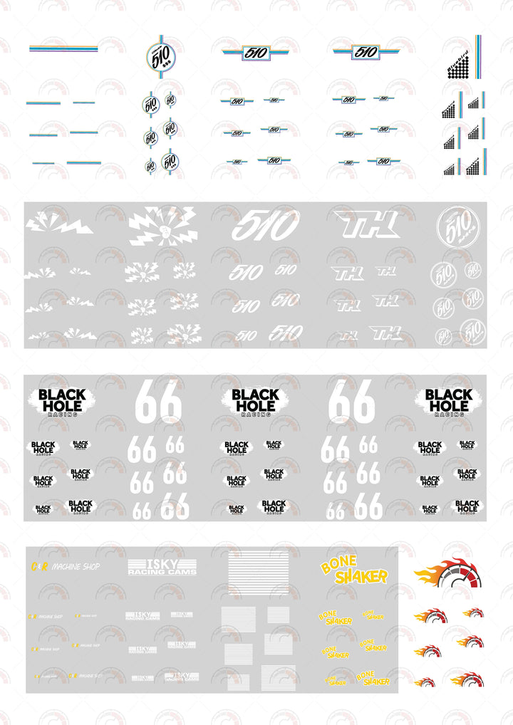 Datsun Ultra TH Toy Car Decal