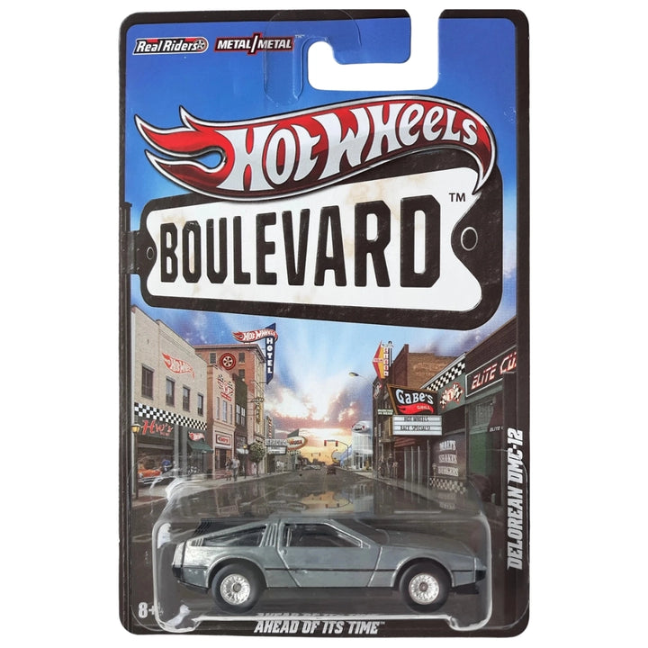 Hot Wheels 1:64 DeLorean DMC-12 Zamac