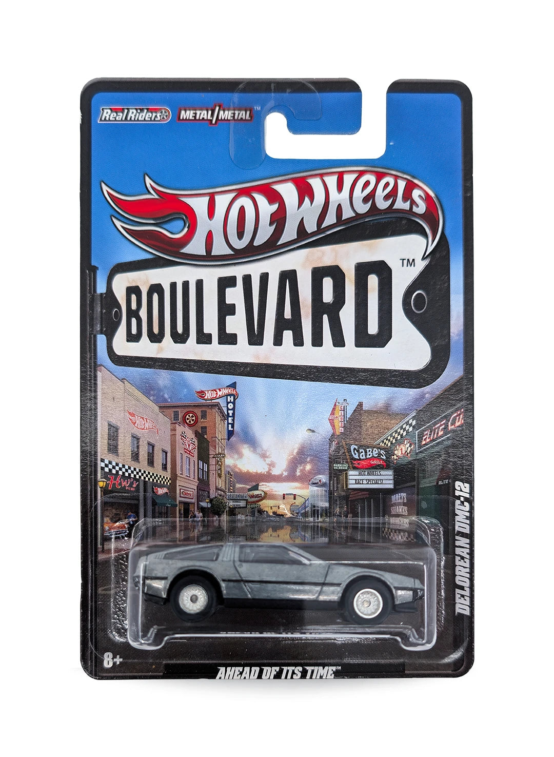 Hot Wheels Boulevard (Pre 2013) – 2012 DeLorean DMC-12 1:64 - ZAMAC