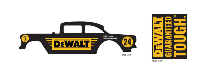 DeWalt Toy car Decals