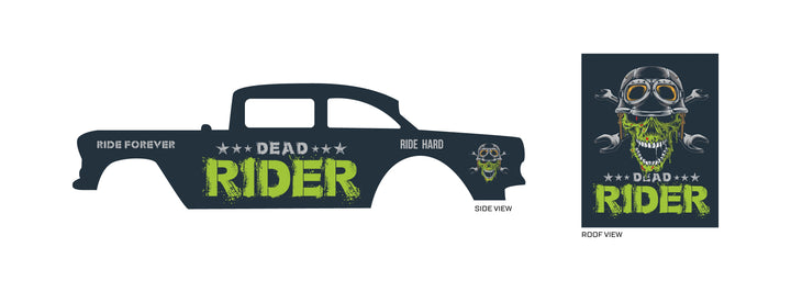 Dead Rider Toy car Decals
