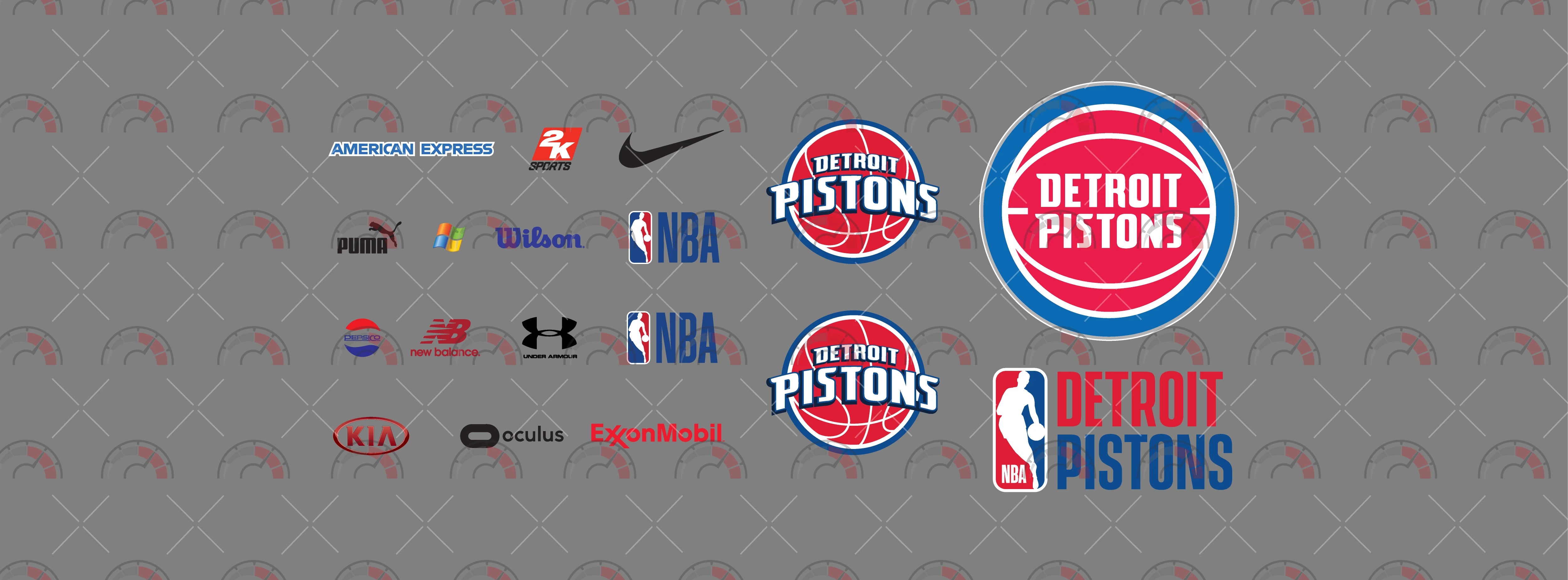 Detroit Pistons Custom Car Decals