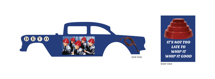 Devo Whip It Custom Car Decals