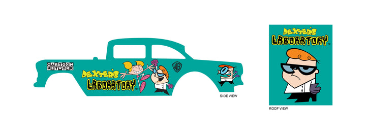 Dexter's Laboratory Toy car Decals
