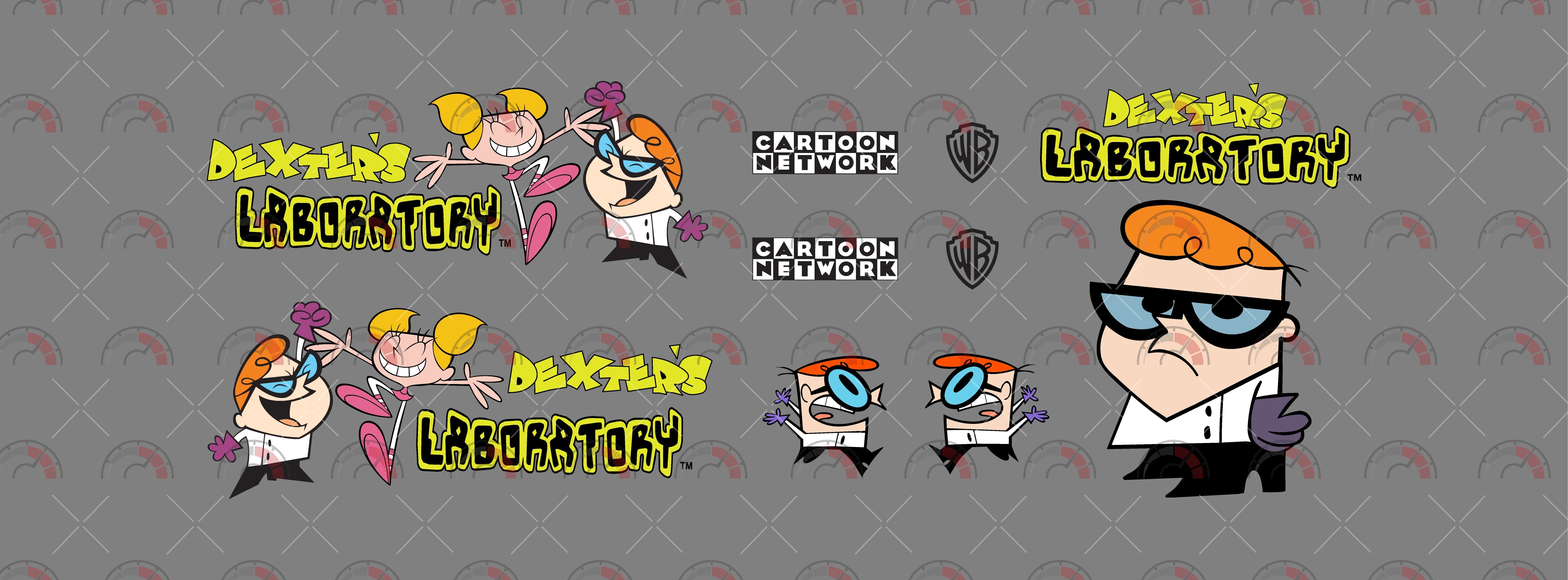 Dexter's Laboratory Toy car Decals