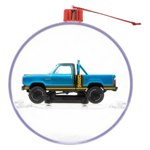 1979 Dodge 150 Macho Power Wagon - Blue (Holiday Ornaments Release 03, Walmart Exclusive, Set Exclusive, Christmas Ornament)