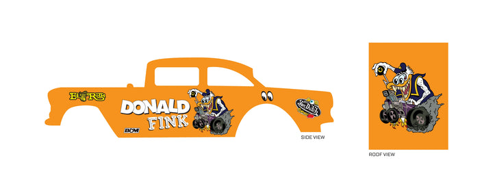 Donald Fink Toy Vehicle Decals
