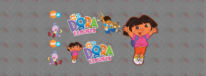 Dora the Explorer Custom Model Car Decals