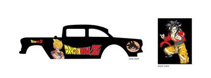 Dragon Ball Z Design Toy Car Sticker