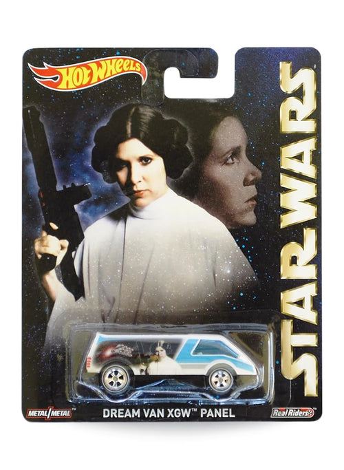 Hot Wheels Pop Culture 2015 Star Wars Dream Van XGW Panel 1:64 – Pearl White