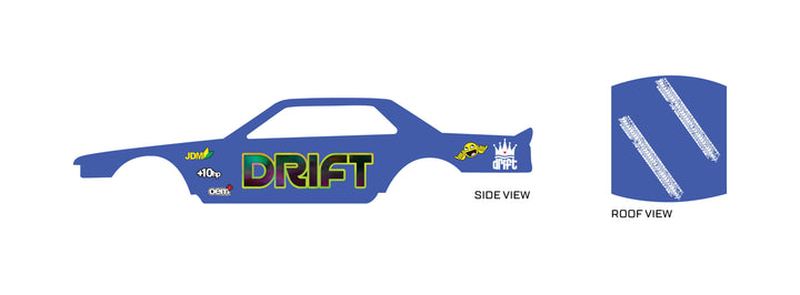 Drift King Vehicle decor Decals