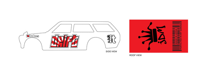 Drift King 05Custom Car Decals