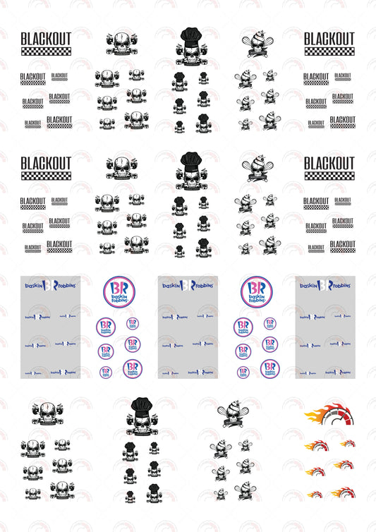 Blackout Coffee and Catering Black