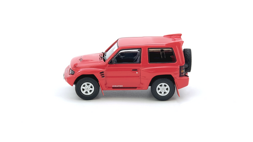 Mitsubishi Pajero Evolution Red