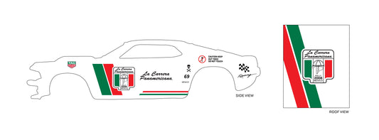 La Carrera Panamericana design decal