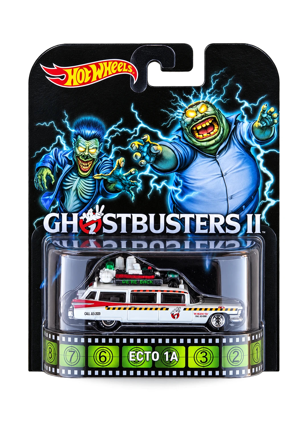 Hot Wheels Entertainment 2014 Mix 6 Ecto 1A 1:64 – White