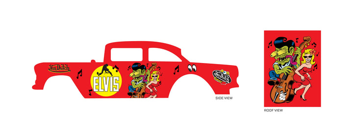 Elvis Fink Toy car Decals