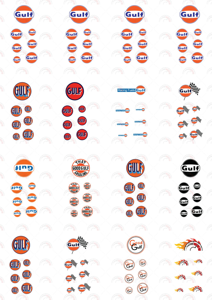 Gulf Custom Car Decals