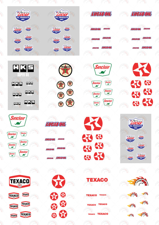 Lucas Oil  Car Decals