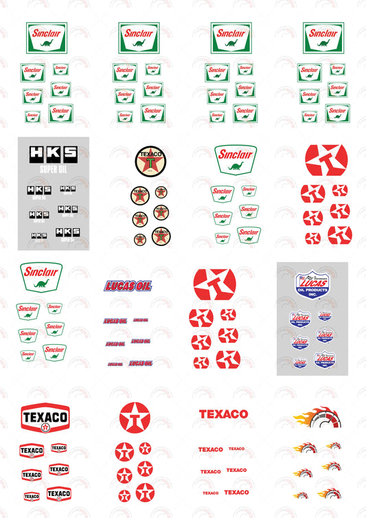 Sinclair Custom Car Decals