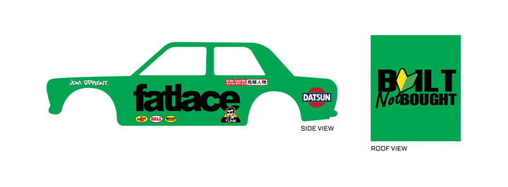 Fatlace Toy Vehicle Decals