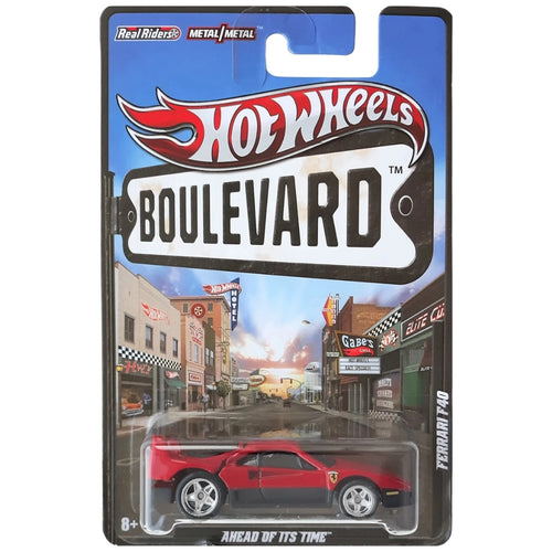 Hot Wheels Ferrari F40 1:64 - Red Top with Matte Black Lower