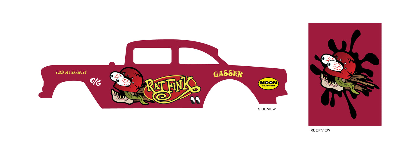 Fink Bullet model Car Decals