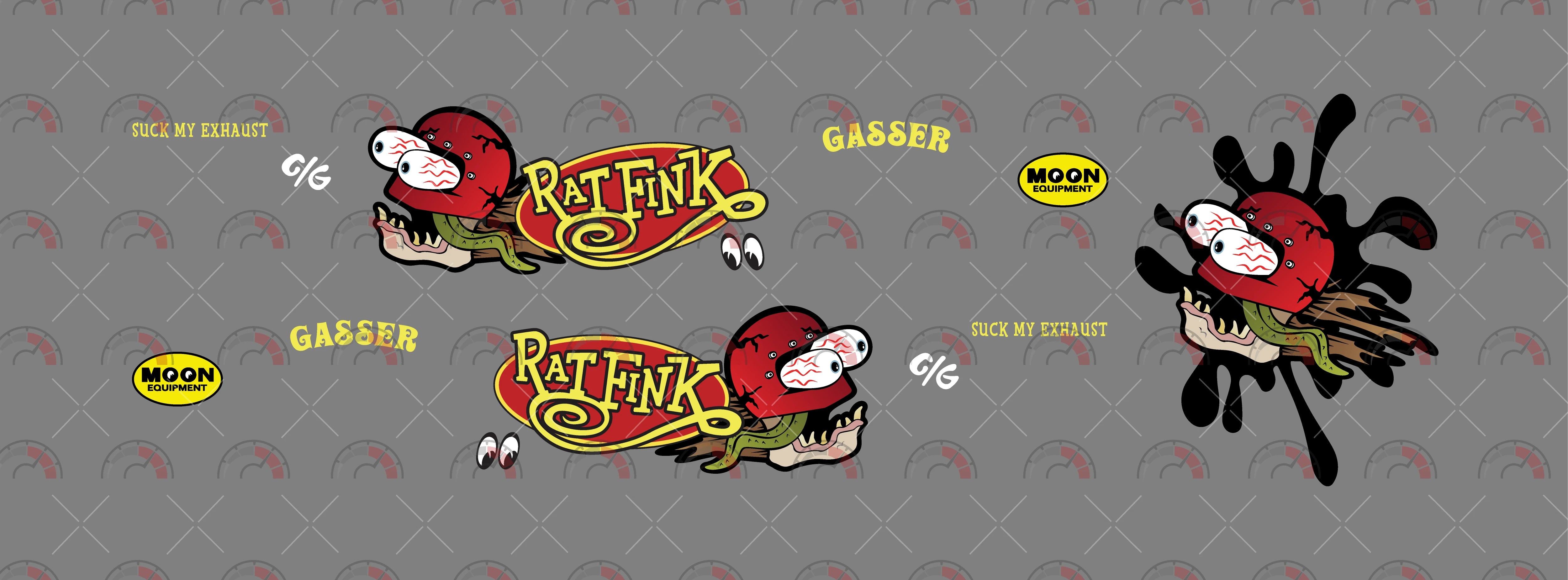 Fink Bullet model Car Decals