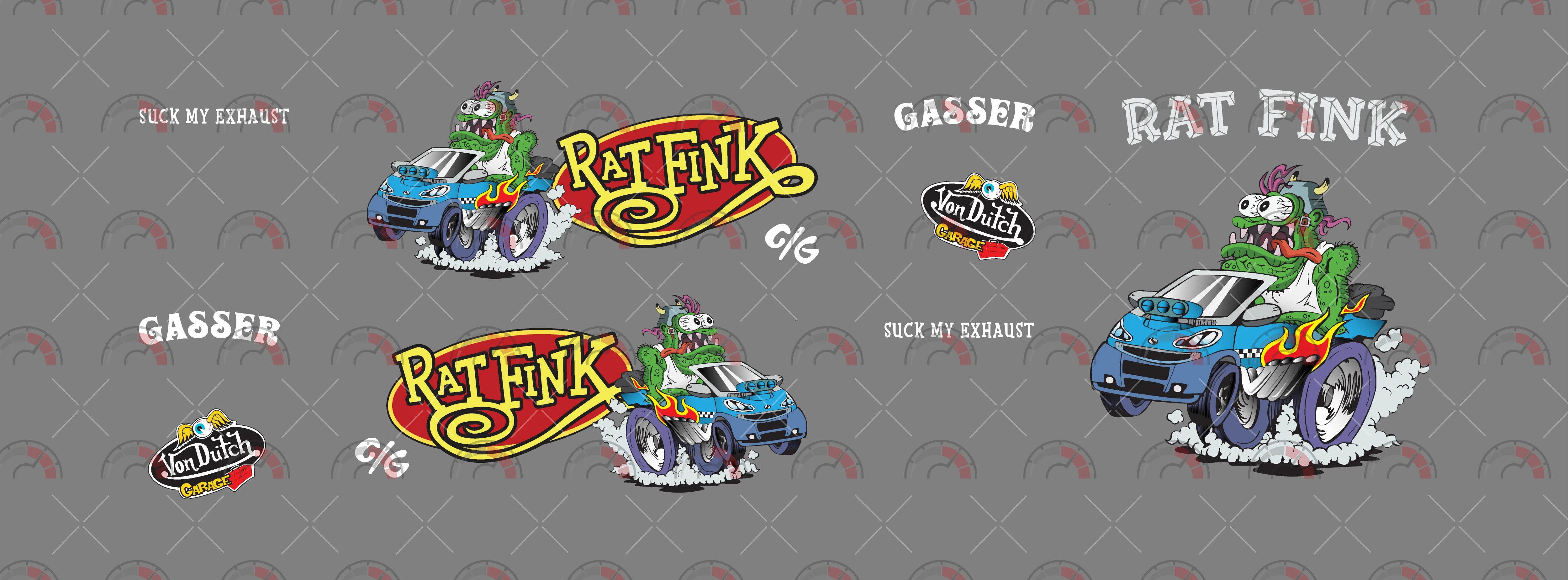 Fink on a Ride 02 Play Vehicle Decals