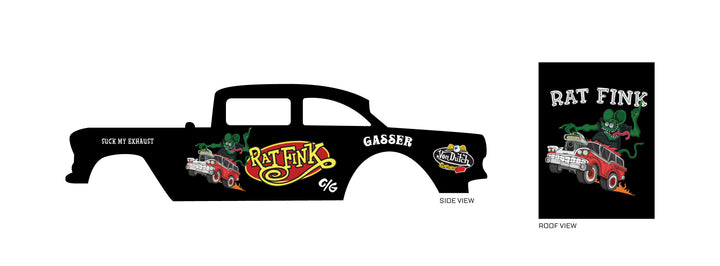 Fink on a Ride 04 Toy Vehicle Decals