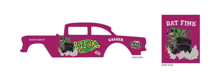 Fink on a Ride 05 Toy Vehicle Decals