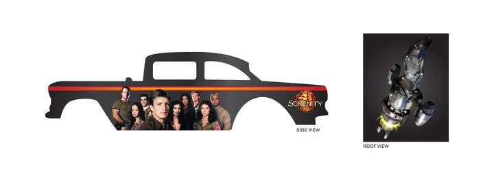 Firefly Design Toy Car Sticker 