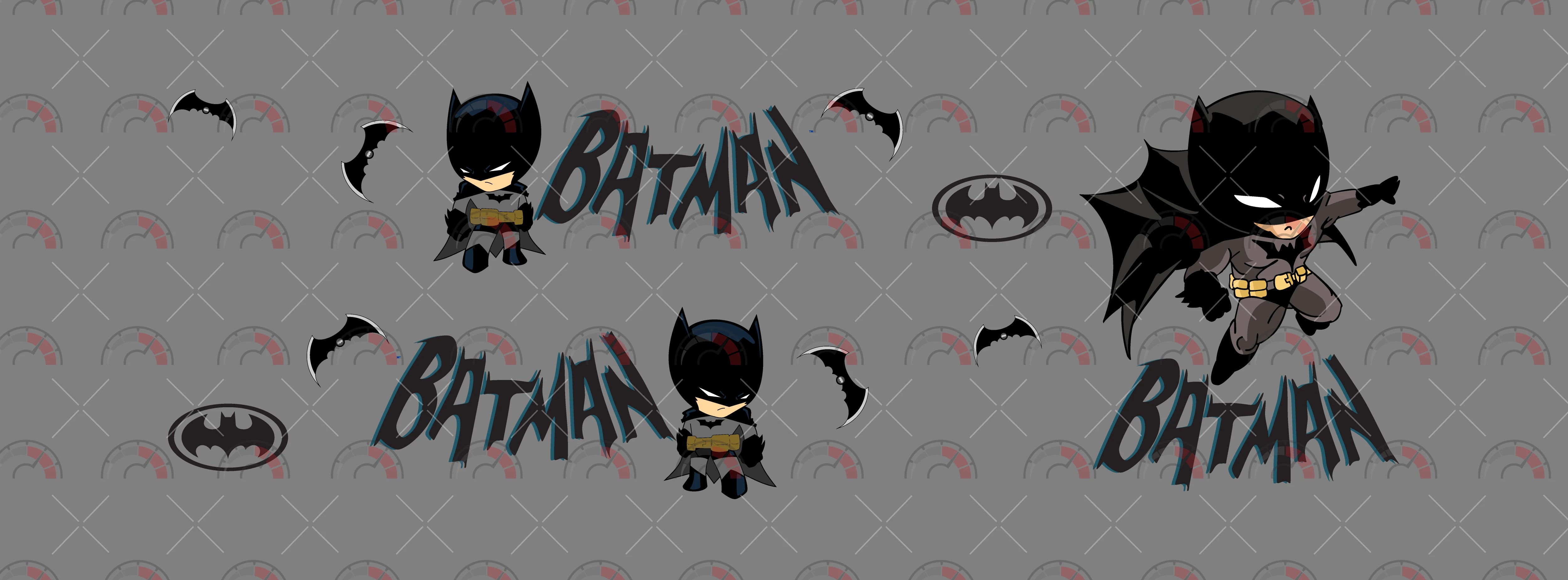 Funky Batman 02 Design Toy Car Sticker