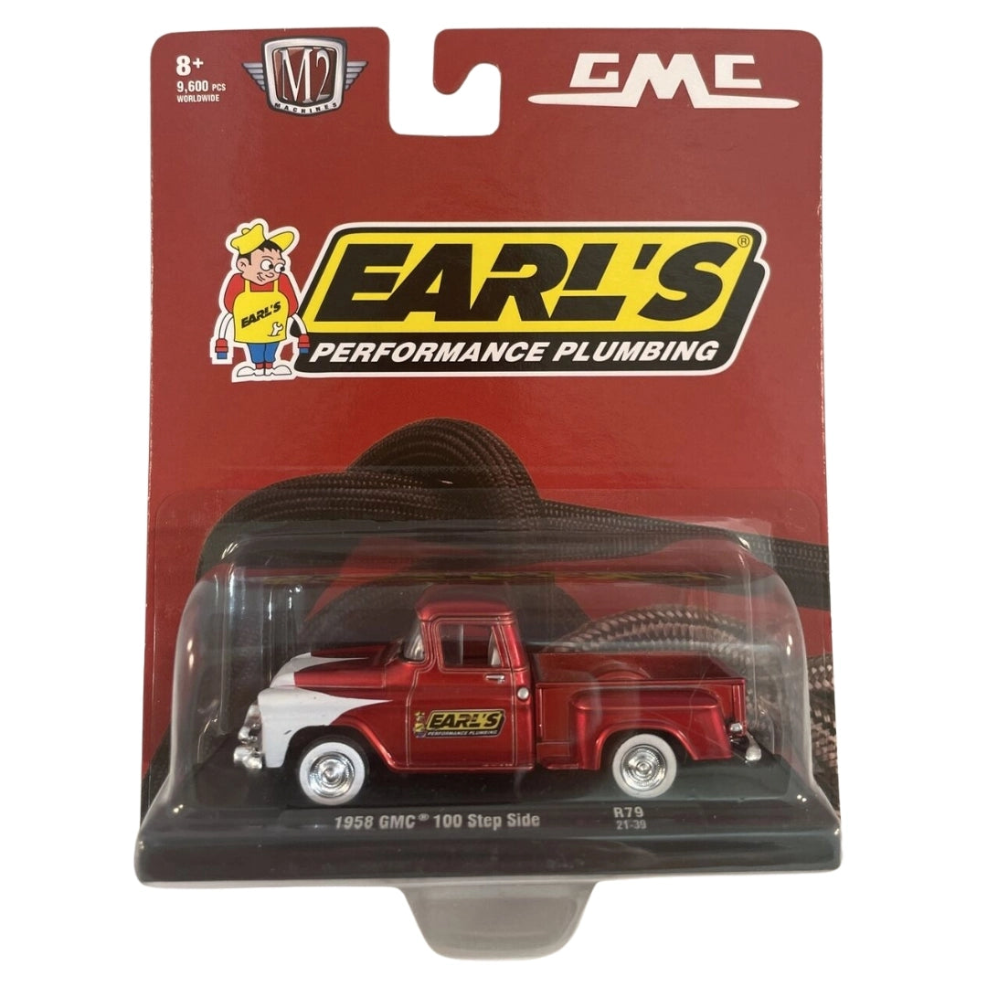 GMC 100 Step Side - Dark Red Earl's Performance Plumbing