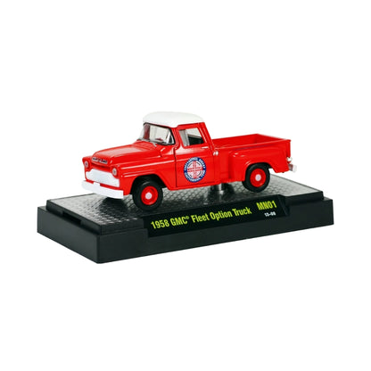 GMC Fleet Option Truck - Red White Roof Box