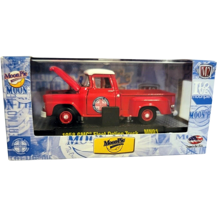 GMC Fleet Option Truck - Red White Roof Box