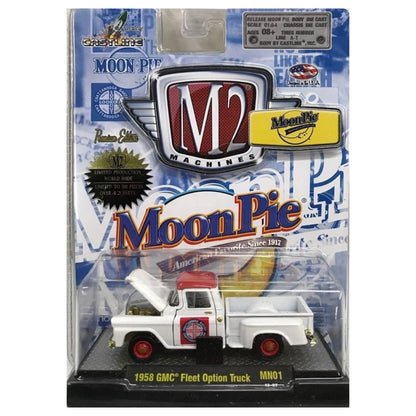 GMC Fleet Option Truck - White Red Roof Chase Clamshell Blister