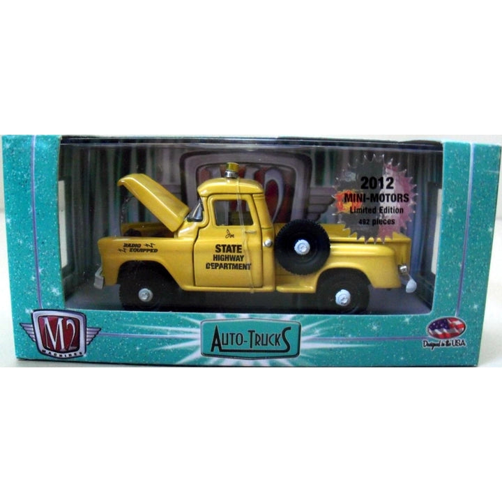 GMC Fleet Option Truck 4X4 - Yellow Mini-Motors Promotional