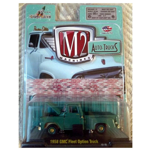 GMC Fleet Option Truck - Green Clamshell Blister