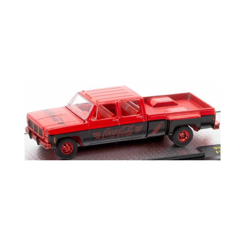 GMC Sierra 3500 - Red & Black Two-Tone (Red Chrome Details, Red Interior, Red Rims, Chase)