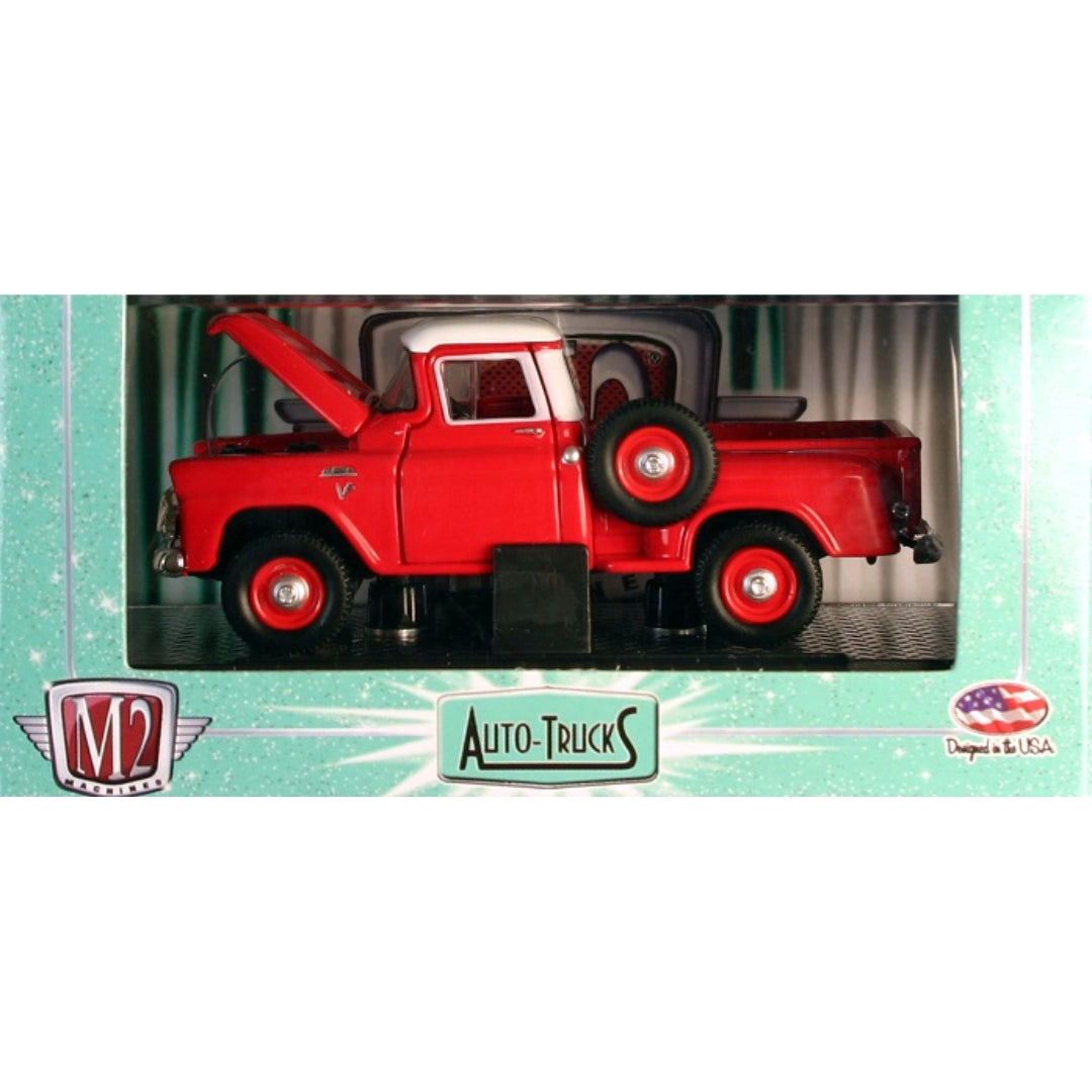 GMC Small Window Step Side Truck - Red Box