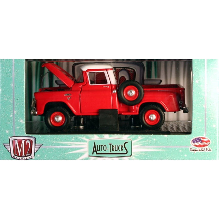 GMC Small Window Step Side Truck - Red Box
