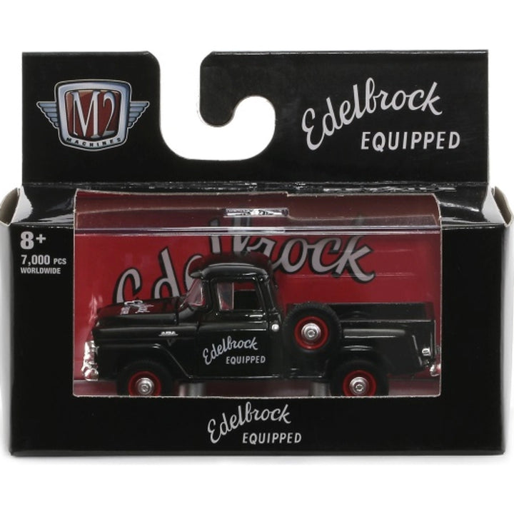 GMC Stepside 4X4 Truck - Black Edelbrock