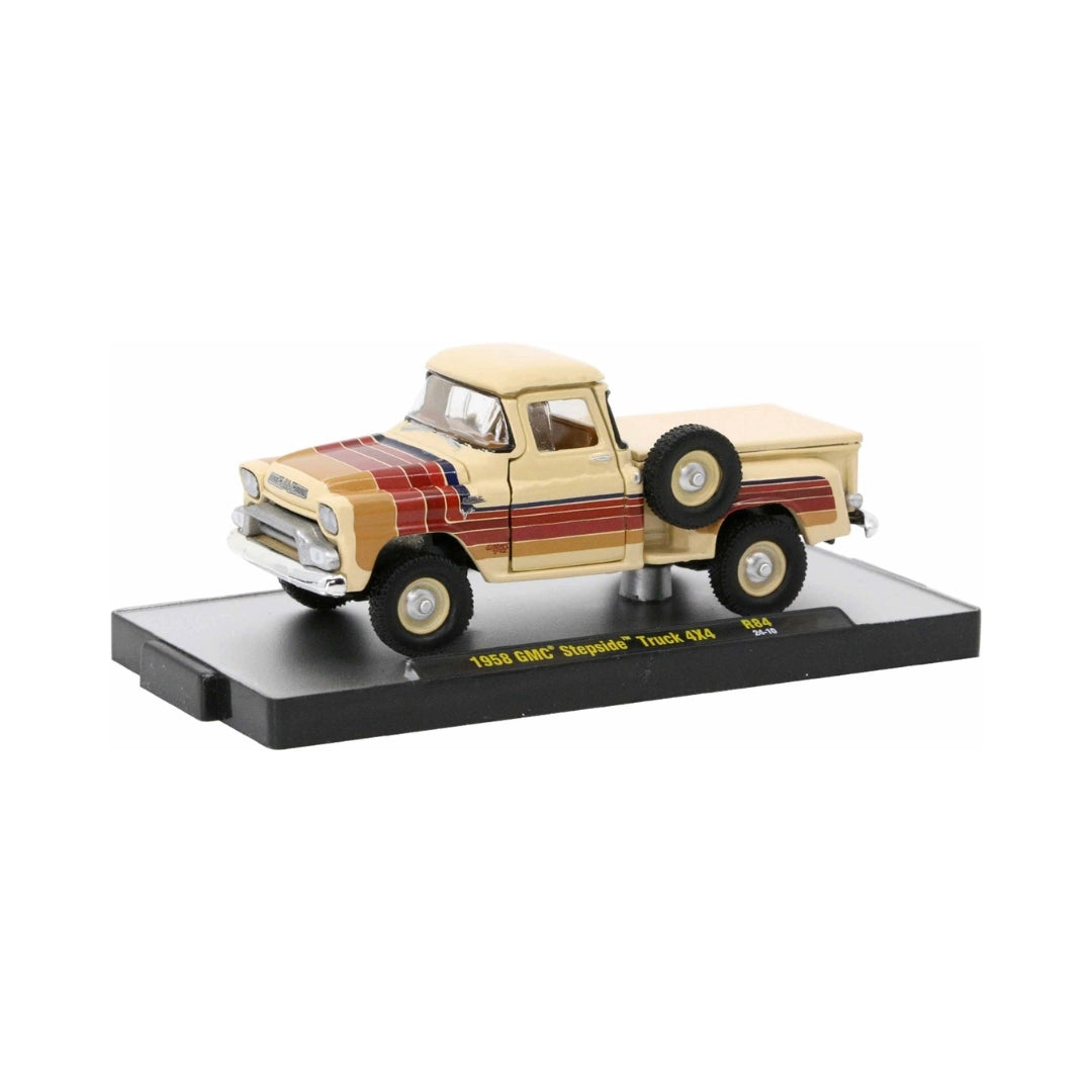 GMC Stepside Truck 4X4 - Beige Multi Stripe
