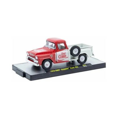 GMC Stepside Truck 4X4 - White Rims Silver Chrome Details Cream Interior