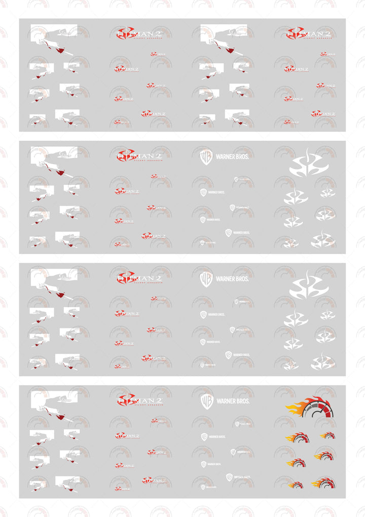 Hitman 2 Design Toy Car Sticker