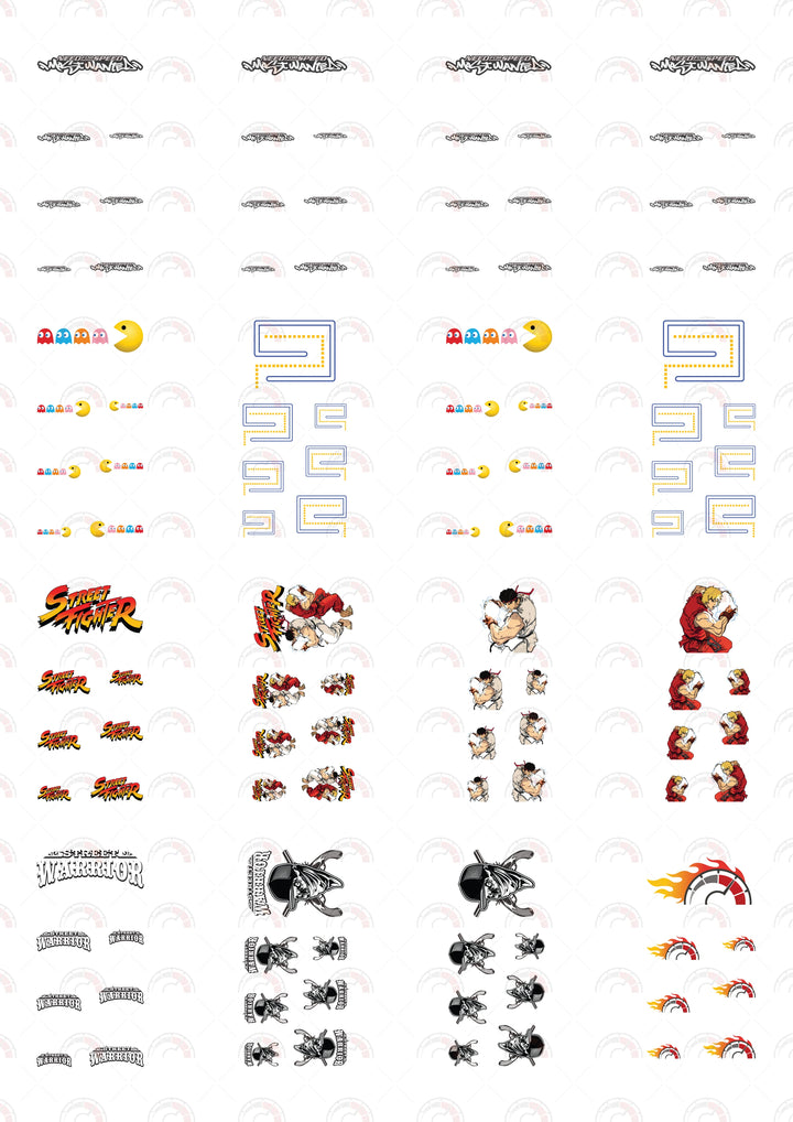 NFS Most Wanted Toy car Decals