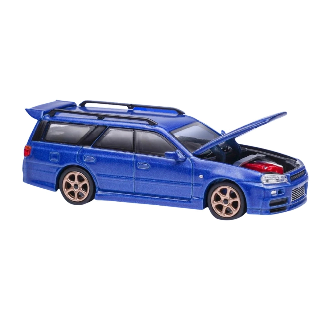 GT-R R34 Stagea Bayside Blue