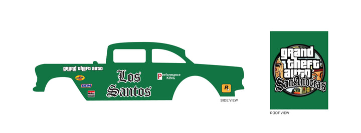 GTA San Andreas Los Santos Vehicle Decals